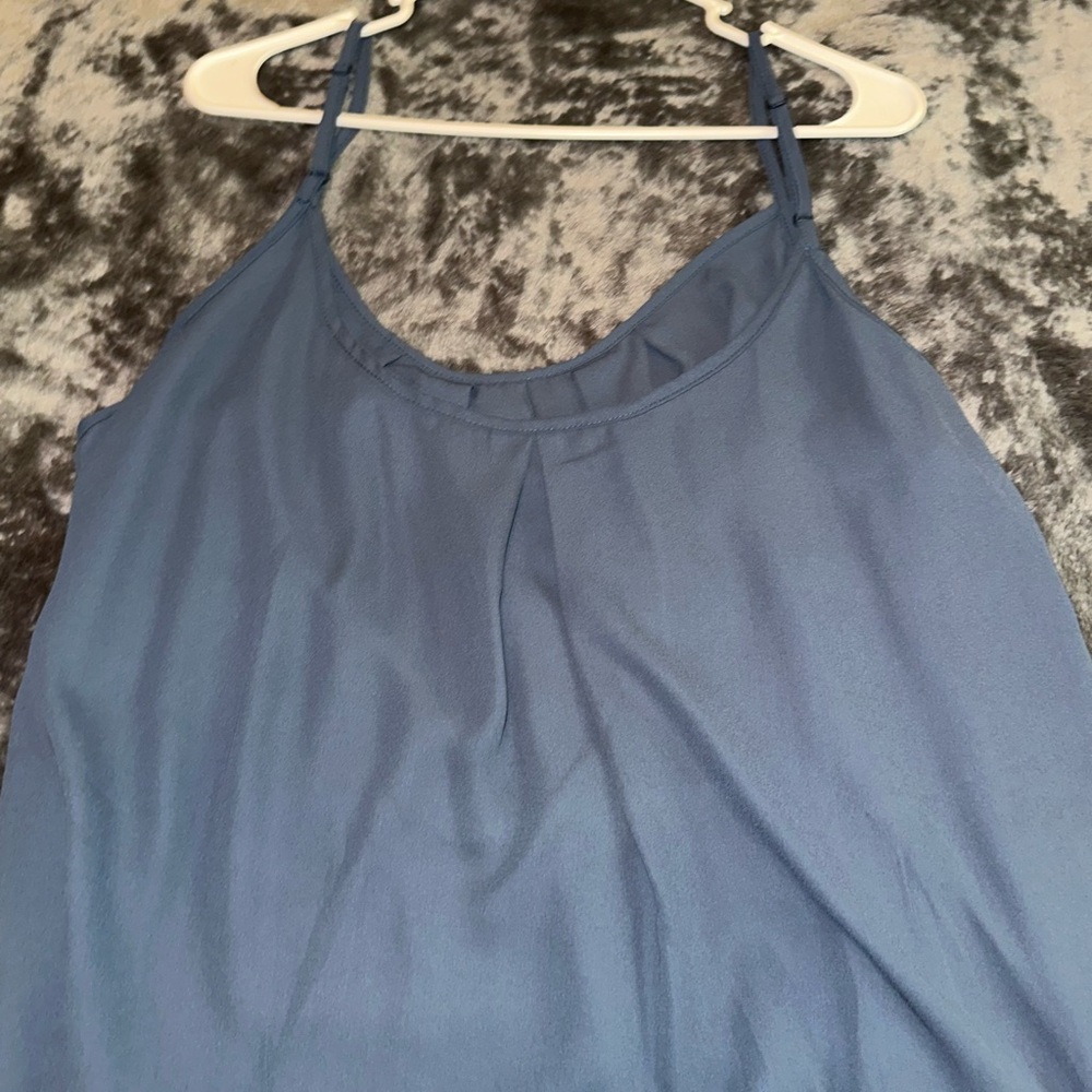 Elegant Blue Women's Top